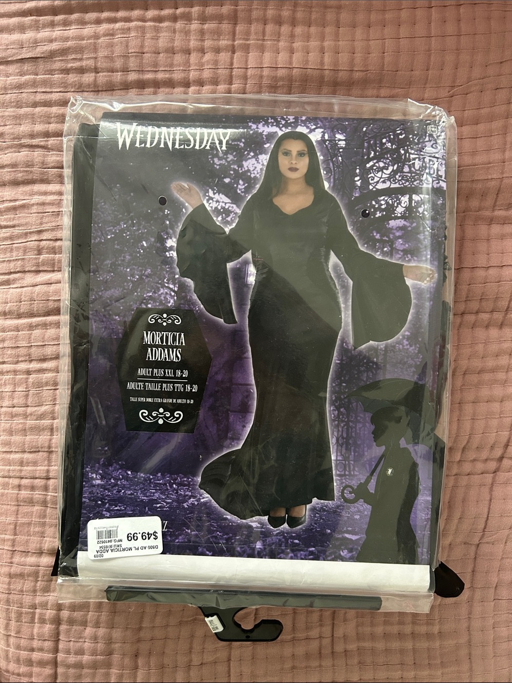 Wednesday Morticia Addams Costume - Black New!!!